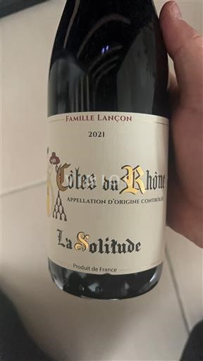 Valle del Ródano Côtes del Ródano La Solitude 2021
