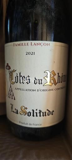 Údolí Rhôny Côtes-du-Rhône La Solitude 2021
