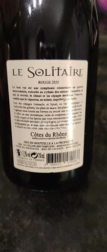 Rhône Valley Côtes du Rhône Val Rhodania Le Solitaire 2020