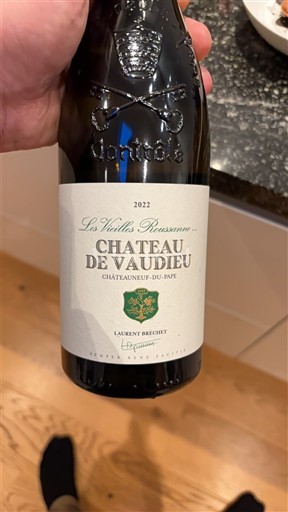 Valle del Ródano Châteauneuf-du-Pape. Château Vaudieu Les Vieilles Roussane 2022
