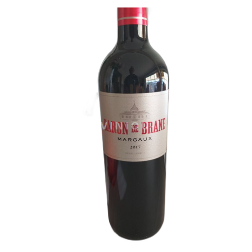 Bordeaux Margaux Château Brane-Cantenac Baron de Brane 2017