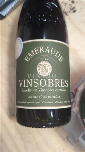 Rhônetal Vinsobres La Vinsobraise Emeraude 2017