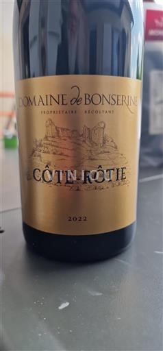 Valle del Ródano Côte-rôtie Domaine Bonserine 2022