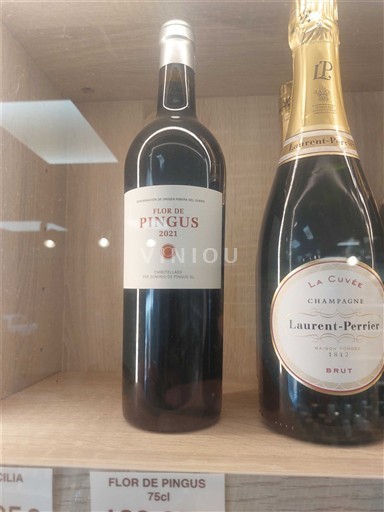 Kastilie a León Ribera del Duero Dominio de Pingus Flor de Pingus 2021