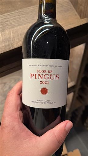Castilla y León Ribera del Duero Dominio de Pingus Flor de Pingus 2021