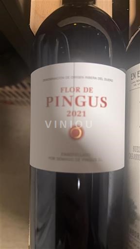 Castille et León Ribera del Duero Dominio de Pingus Flor de Pingus 2021