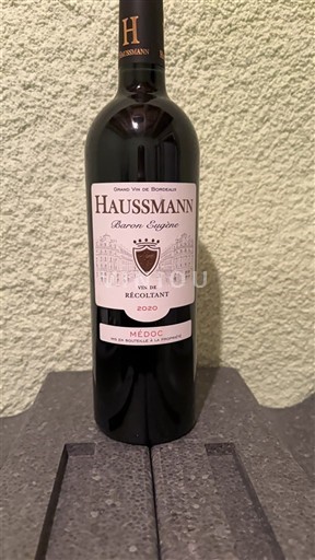 Bordeaux Médoc Haussmann Baron Eugène 2020