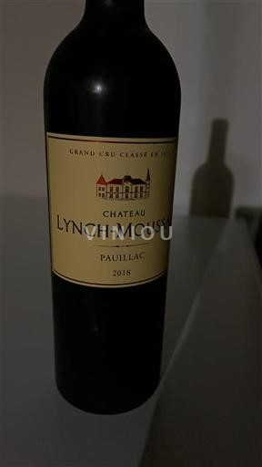 Bordeaux Pauillac Grand Cru Château Lynch-Moussas 2018