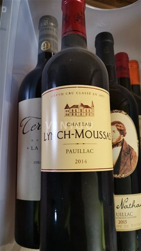 Bordeaux Pauillac Grand Cru Château Lynch-Moussas 2014