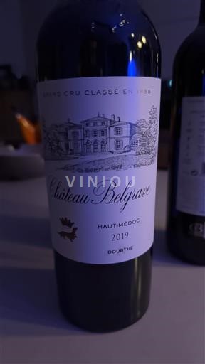 Bordeaux Haut-Médoc Grand Cru Château Belgrave 2019