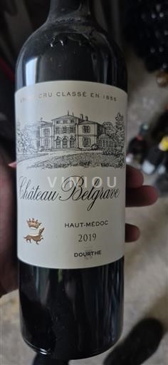 Bordeaux Haut-Médoc Grand Cru Château Belgrave 2019