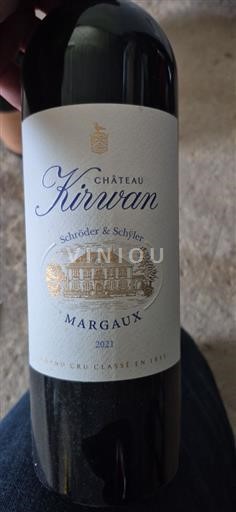 Burdeos Margaux Grand Cru Château Kirwan 2021