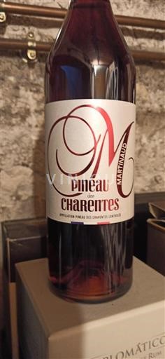 Poitou-Charentes Pineau-des-Charentes Martinaud Không niên vụ
