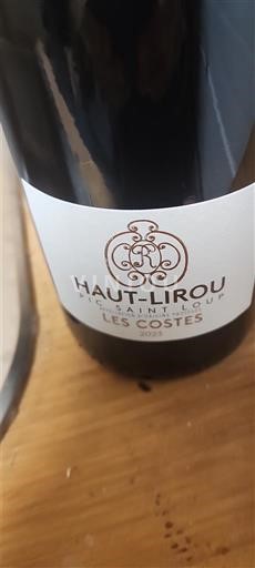 Languedoc Pic Saint-Loup Haut Lirou Les Costes 2023