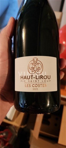 Languedoc Pic-saint-loup Haut Lirou Les Costes 2023