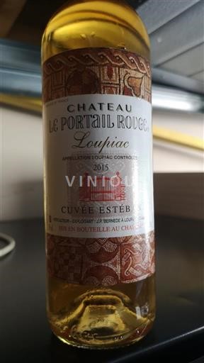 Burdeos Loupiac Château Le Portail Rouge Estèbe 2015