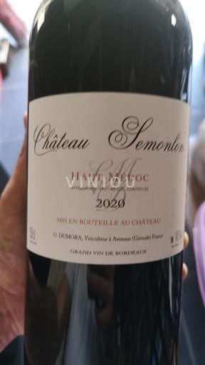 Bordeaux Haut-Médoc Château Semonlon 2020