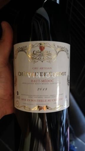 Burdeos Haut-Médoc Château Coudot 2018