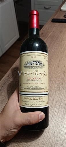 Sudoeste Madiran Château Barréjat Tradition 2017