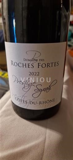Vale do Ródano Côtes-do-Ródano Domaine Des Roches Fortes Prestige Syrah 2022