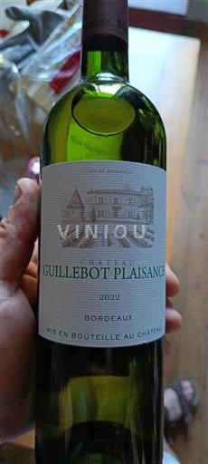 Bordeaux Château Guillebot Plaisance 2022