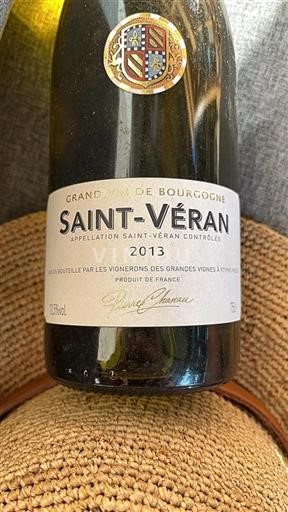 Burgundy Saint-Véran Pierre Chanan 2013
