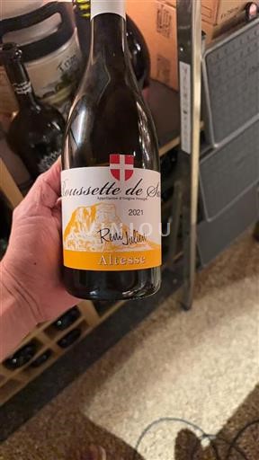 Savoie and Bugey Roussette de Savoie René Julien Altesse 2021