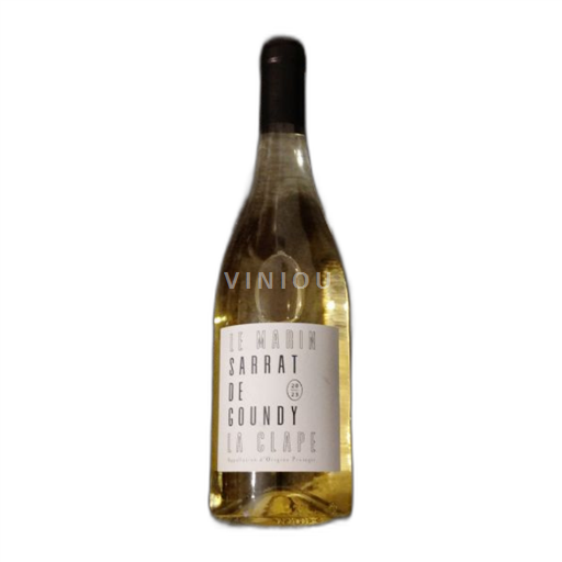 Vin Blanc sec Le Marin Sarrat de Goundy 2023 France Languedoc La Clape AOC
