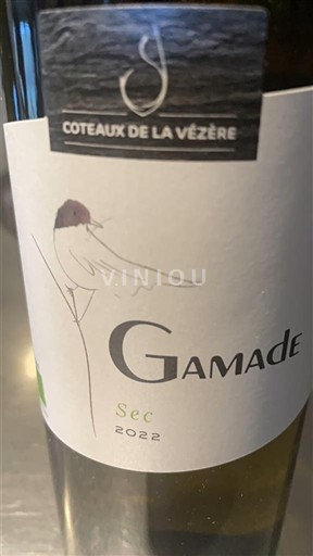 Sud-Ouest Coteaux de la Vézère Gamade 2022