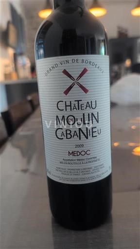Bordeaux Médoc Château Moulin de Canen 2009