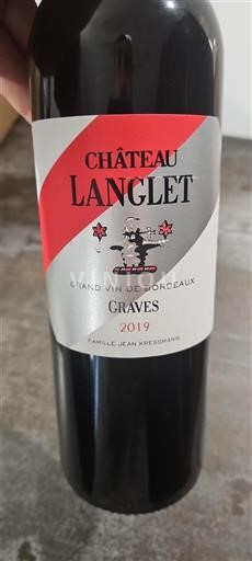 Burdeos Graves Château Langlet 2019