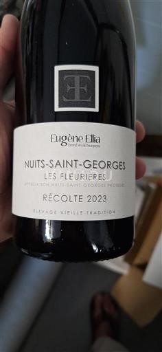 Burgundy Nuits-Saint-Georges Eugène Ellia Les Fleurières 2023