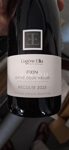 Burgundy Fixin Eugène Ellia Entre Deux Velles 2023