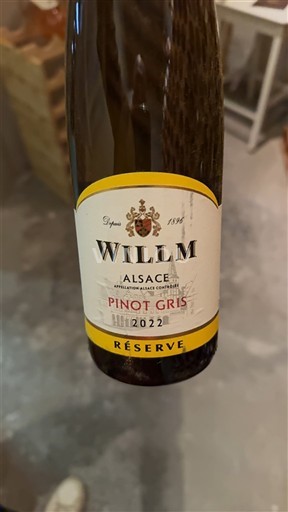 Elsass Willm Réserve 2022