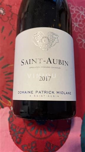 Burgundsko Saint-Aubin Domaine Patrick Miolane 2017