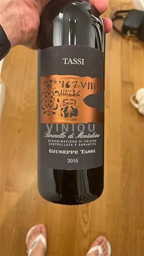 Tuscany Brunello di Montalcino Giuseppe Tassi 2016
