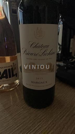 Bordeaux Margaux Grand Cru Prieuré-Lichine 2015