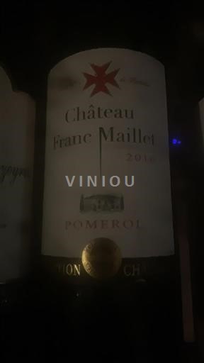 Bordeaux Pomerol Château Franc Maillet 2010