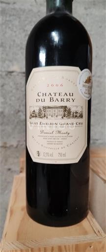Burdeos Saint-Émilion Gran Cru Grand Cru Château Barry 2006