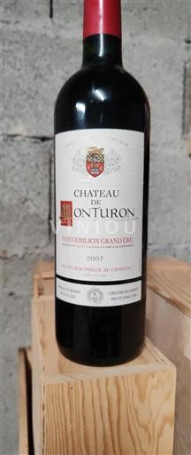 Burdeos Saint-Émilion Gran Cru Grand Cru Château Monturon 2007