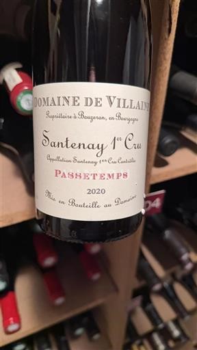 Burgundi Määrittelemätön Premier Cru Domaine Villaine Passetemps 2020