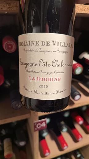 Burgundi Bourgogne Côte Chalonnaise Domaine Villaine La Digoine 2019