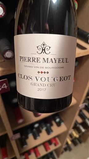 Burgund Clos-de-Vougeot Grand Cru Pierre Mayeul 2017