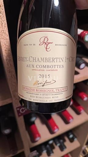 Burgund Gevrey-Chambertin Premier Cru Domaine Rossignol-Trapet Aux Combottes 2015