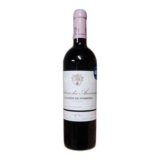 Vin Rouge sec Château Des Annereaux 2002 France Bordeaux Lalande-de-pomerol AOC