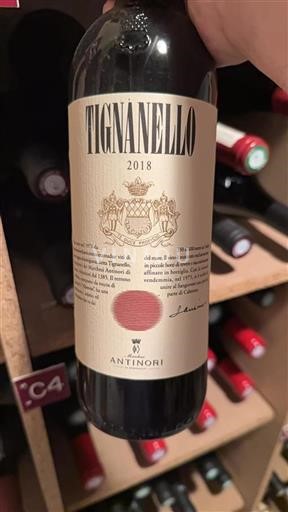 Toscane Antinori Tignanello 2018