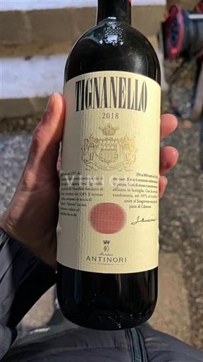 Toscane Niet gespecificeerd Antinori Tignanello 2018