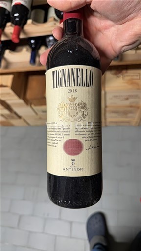 Toscana Määrittelemätön Antinori Tignanello 2018