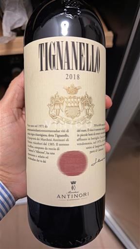 Toscana No especificado Antinori Tignanello 2018