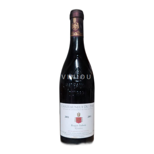 Vallée du Rhône Châteauneuf-du-pape Roger Sabon Réserve 2001